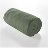 Image de Drap housse 140x190 double gaze de coton kaki Angelia