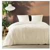 Image de Parure de lit Heltie Ivoire 240x220