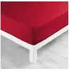Image de Drap housse microfibre Oscar 140x190 Rouge