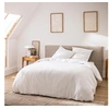 Image de Parure de lit Meline 240x220 Blanc