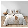 Image de Parure de lit orange 240x220 cm coton - douceur dinterieur