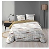 Image de Parure de lit beige 240x220 cm microfibre - douceur dinterieur