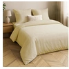 Image de Parure de lit 260x240 coton lavé ivoire Linella