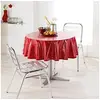 Image de Nappe protection pvc transparent ronde 180 cm
