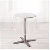 Image de Nappe cristal ronde (0) 180 cm pvc uni 15/100e garden/biais Blanc