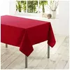 Image de Nappe Antitache "Essentiel" 140x200cm Rouge