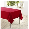 Image de Nappe rectangle 140 x 300 cm polyester uni essentiel Rouge
