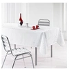 Image de Nappe en polyester Argent Bully blanc 150 x 240 cm