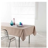 Image de Nappe en polyester Chambray uni enduit Newton Lin 140 x 250 cm