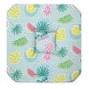 Image de Galette de Chaise "Happy Summer" 36x36cm Multicolore