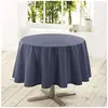 Image de Nappe ronde (0) 180 cm polyester uni essentiel Beton