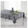Image de Nappe rectangle 140 x 300 cm jacquard rose des vents Anthracite