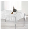 Image de Nappe rectangle 140 x 300 cm jacquard alisson Blanc