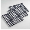 Image de 3 Serviettes de table tisse traditio noir 45 x 45 cm