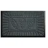 Image de Tapis déco 1740047 tapis d'entrée feuilles polypropylène/cao gris 75 x 45 cm
