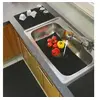 Image de Tapis égouttoir à vaisselle 65x43 TUBULO anthracite