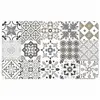 Image de Tapis deco rectangle 45 x 75 cm mousse imprimee salou Naturel Douceur d'Intérieur