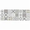 Image de Tapis deco rectangle 45 x 120 cm mousse imprimee salou Naturel Douceur d'Intérieur