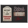 Image de tapis deco rectangle 40 x 60 cm imprime bistrot des amis Douceur d'Intérieur