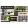 Image de Tapis en mousse rectangle 45 x 75 cm Green bistrot