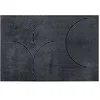 Image de Tapis Déco Imprimé "Géode" 140x200cm Anthracite
