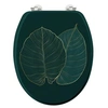 Image de Abattant WC Imprimé "Jade" 46cm Vert
