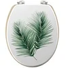 Image de Abattant WC Déco "Havane" 46cm Blanc