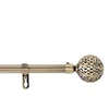 Image de Kit tringle décorative Globe - L 120 / 210 x D 1,9 cm - Doré