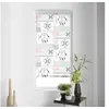 Image de store japonais enrouleur tamisant imp. 60 x 180 cm polyester wapo