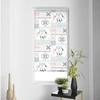 Image de store japonais enrouleur tamisant imp. 90 x 180 cm polyester wapo