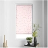 Image de Store tamisant imp. metallique 90 x 180 cm polyester flechaline Rose