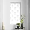 Image de Store enrouleur imp. japonais 60 x 90 cm polyester kaya Blanc