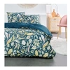 Image de parure de lit - sunshine - 240x220 cm - 2 personnes - coton imprimé floral