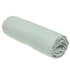 Image de drap housse essential - 160 x 200+23 cm - 2 personnes - 100% coton uni - celadon
