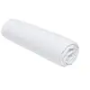 Image de drap housse essential - 160 x 200+23 cm - 2 personnes - 100% coton uni - craie