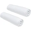 Image de Lot de 2 draps housses Essential - 140 x 190 cm - 2 personnes - 100% Coton - Craie