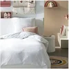 Image de parure de lit - - 123318 - 1 personne - 140x200 cm - gaze de coton unie - craie