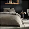 Image de Parure de lit - - Teddy - 2 personnes - 220 x 240 cm - Beige uni