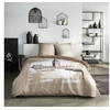 Image de Parure de lit - JAVA - 2 personnes - 240x220 cm - Coton - Imprimé London - Beige