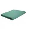 Image de - Drap plat Diabolo Menthe - 100% coton 57 fils - 180 x 290 cm - Bleu turquoise - Today