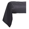 Image de Taie d'oreiller Essential 45x185cm fusain coton 57F