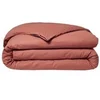 Image de Housse de couette Essential 220x240cm terracotta coton 57F
