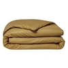 Image de Housse de couette Essential 220x240cm bronze coton 57F
