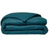 Image de Housse de couette Essential 240x260cm paon coton 57F
