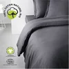 Image de Parure de lit - - 240 x 260 cm - Coton 100% - Organic Fusain - Bio certifié GOTS