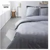 Image de Parure de lit Prestige - 240 x 260 cm - 2 personnes - 100% Satin de coton - Acier