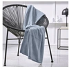 Image de Plaid moelleux "Essential" - Gris acier - l 125 x L 150 cm