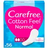 Image de Carefree Protège-slip Cotton Frafrance-free 56 Unités One Size