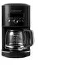 Image de Cafetière programmable 12 tasses 950w noir BCF579