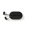 Image de KOMELEC FRANCE Ecouteurs intra-auriculaires filaires avec câble plat jack 3.5mm - noir